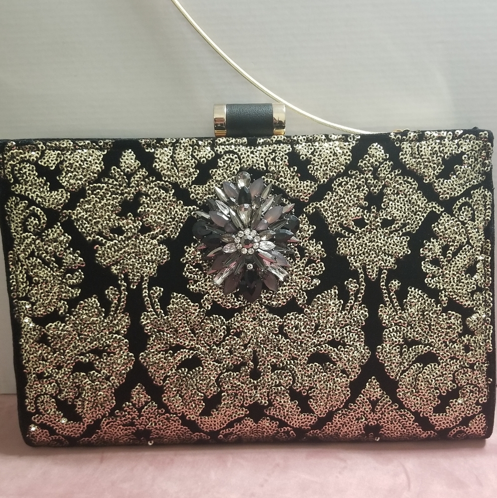 Vintage Sequin Clutch
